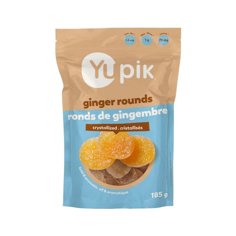 Yupik Crystallized Ginger Rounds