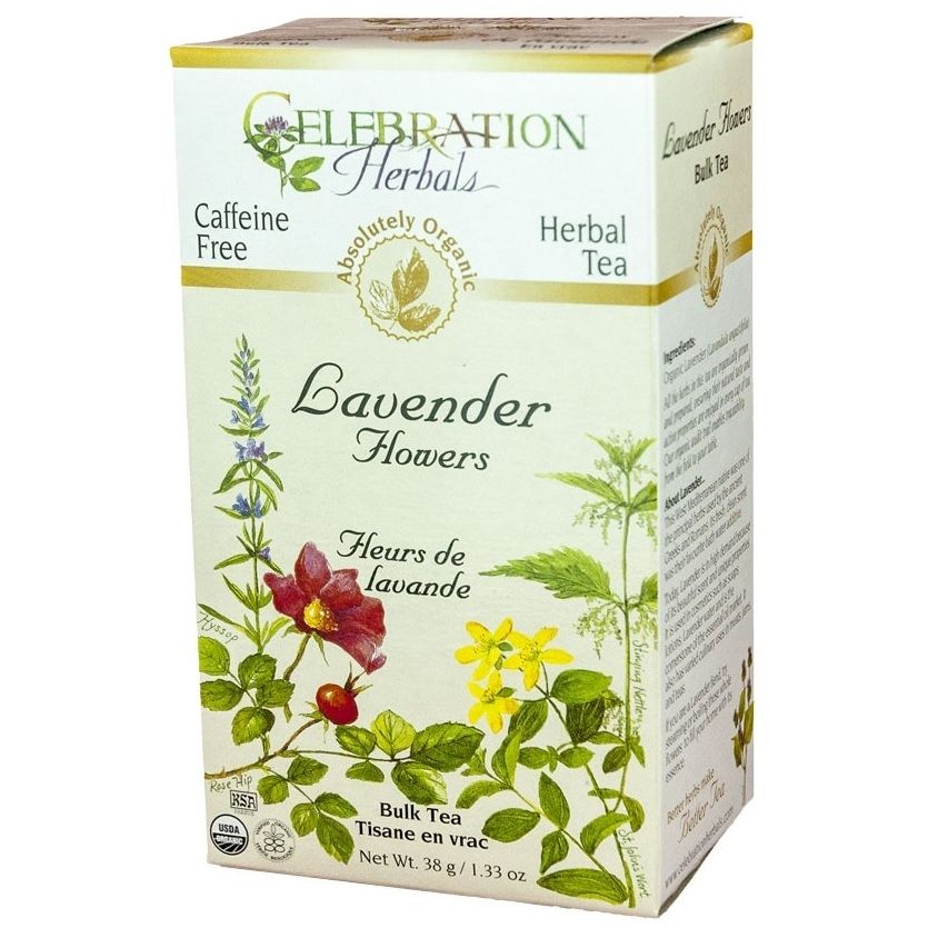 Celebration Herbals Organic Lavender Flowers Tea