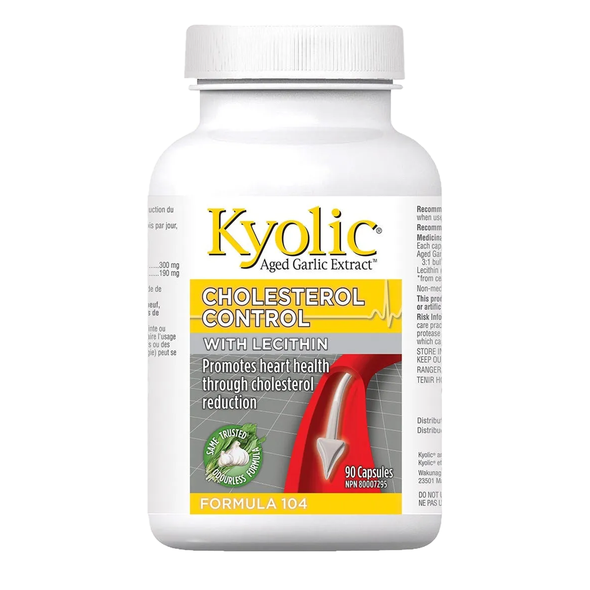Kyolic Cholesterol Control Formula 104