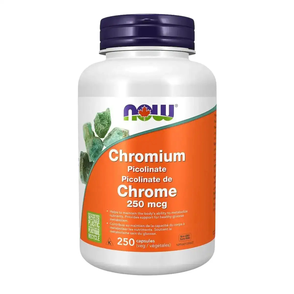 Now Chromium Picolinate - 250mcg