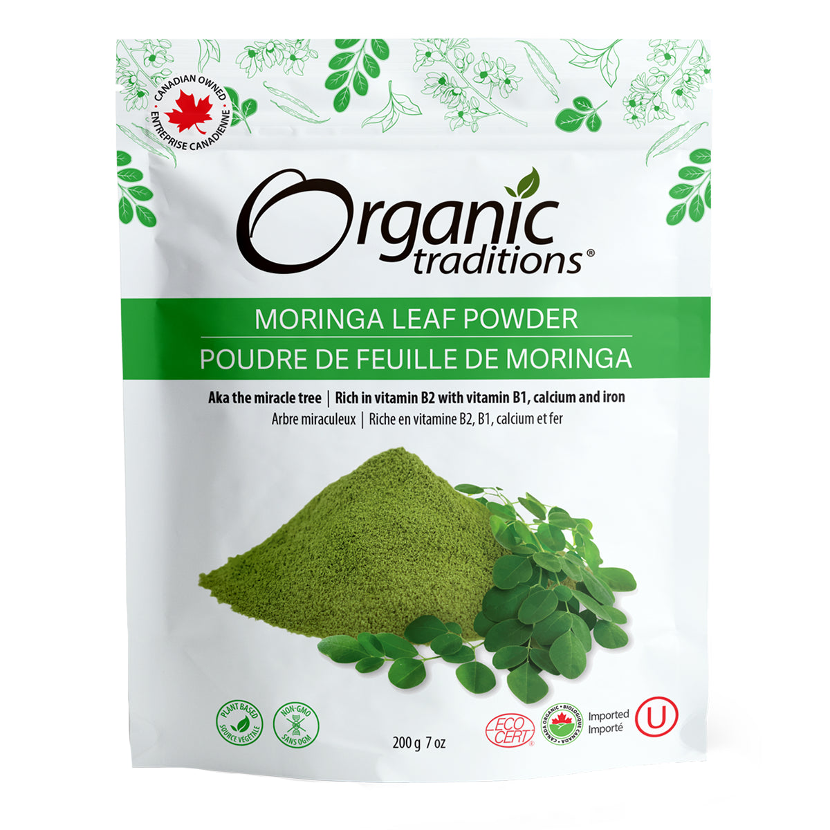 Organic Moringa Leaf Powder