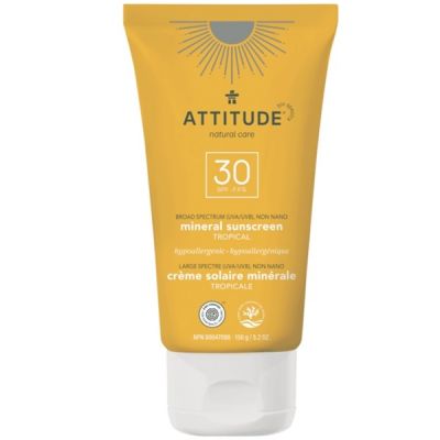 Attitude SPF30 Tropical Mineral Sunscreen