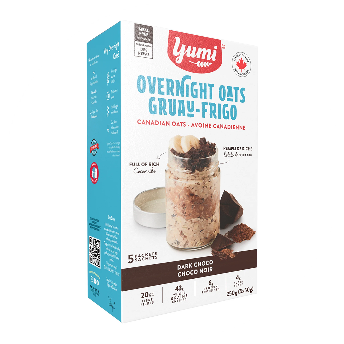 Yumi Dark Chocolate Overnight Oats