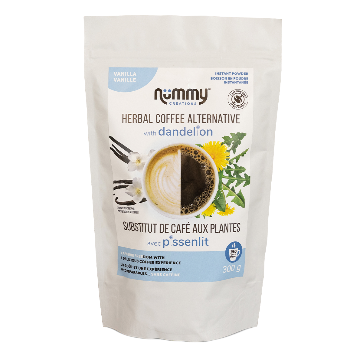 Nummy Creations Vanilla Herbal Coffee Alternative