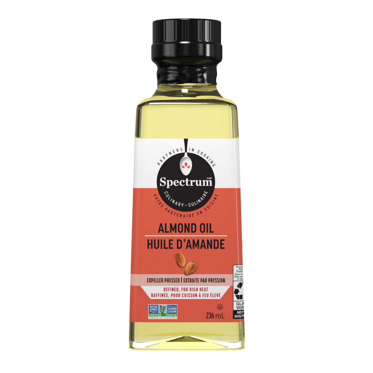 Spectrum Expeller Pressed Refined Almond Oil