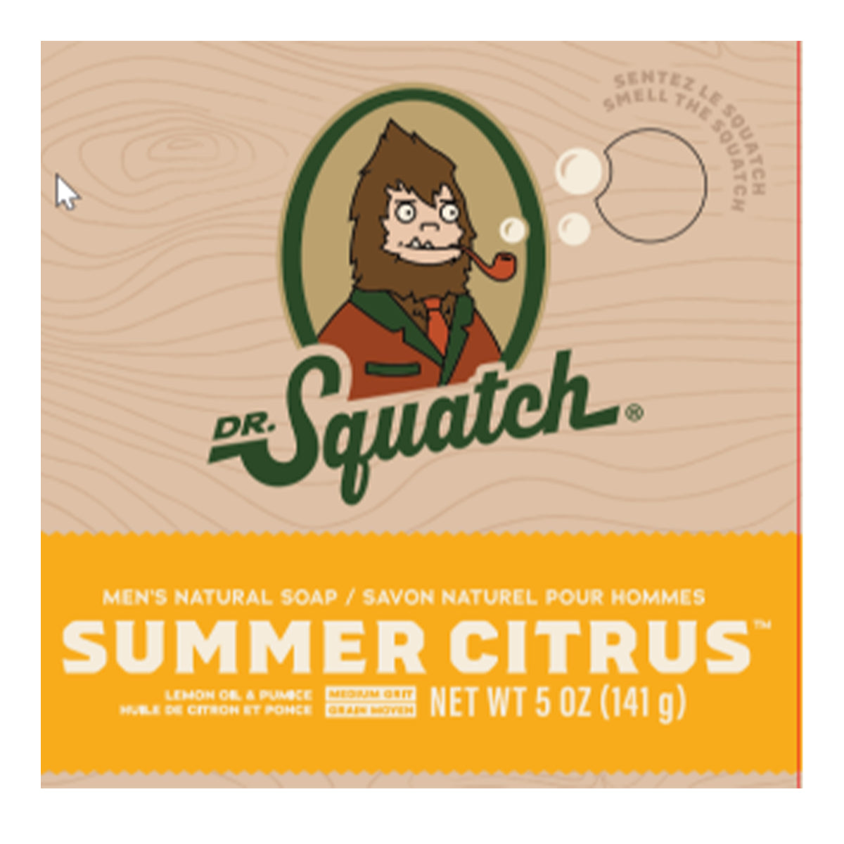 Dr. Squatch Summer Citrus Men's Bar Soap