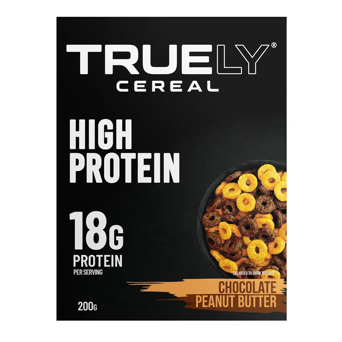 Truely Foods Chocolate Peanut Butter High Protein Cereal
