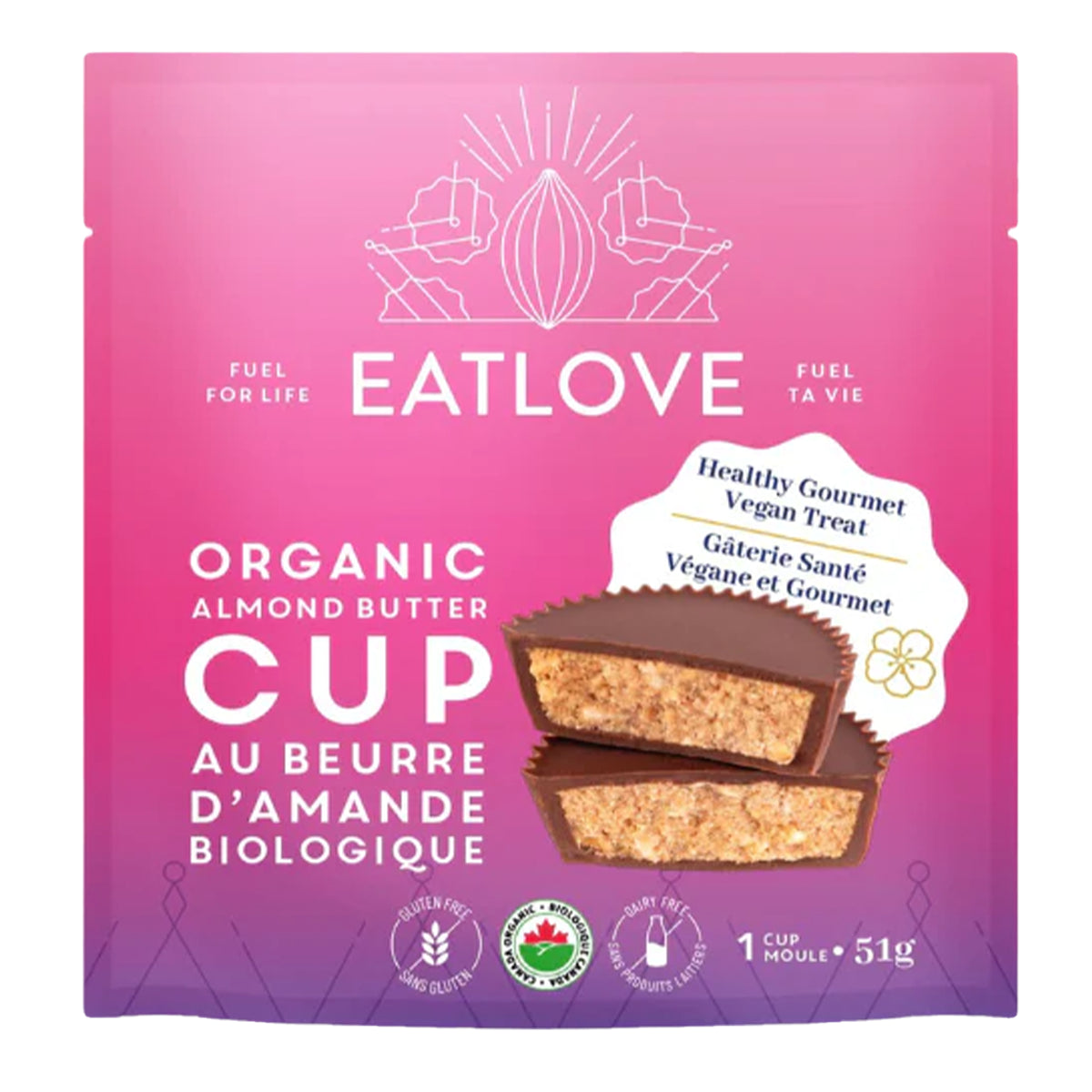 Eatlove Organic Almond Butter Cups