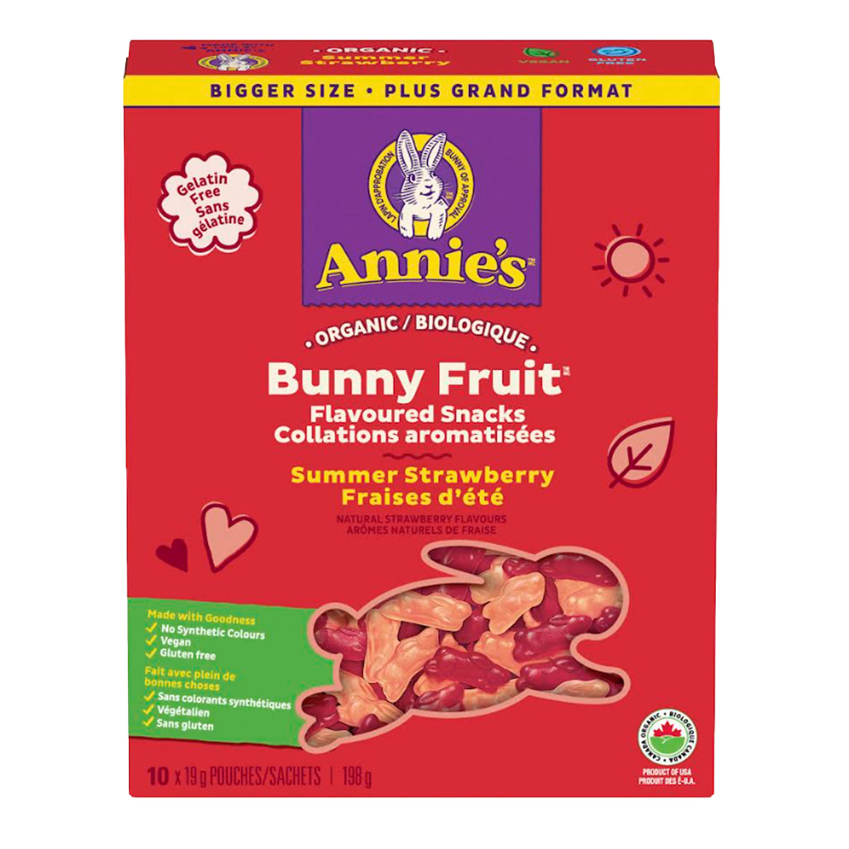 Annie's Homegrown Summer Strawberry Fruit Snack