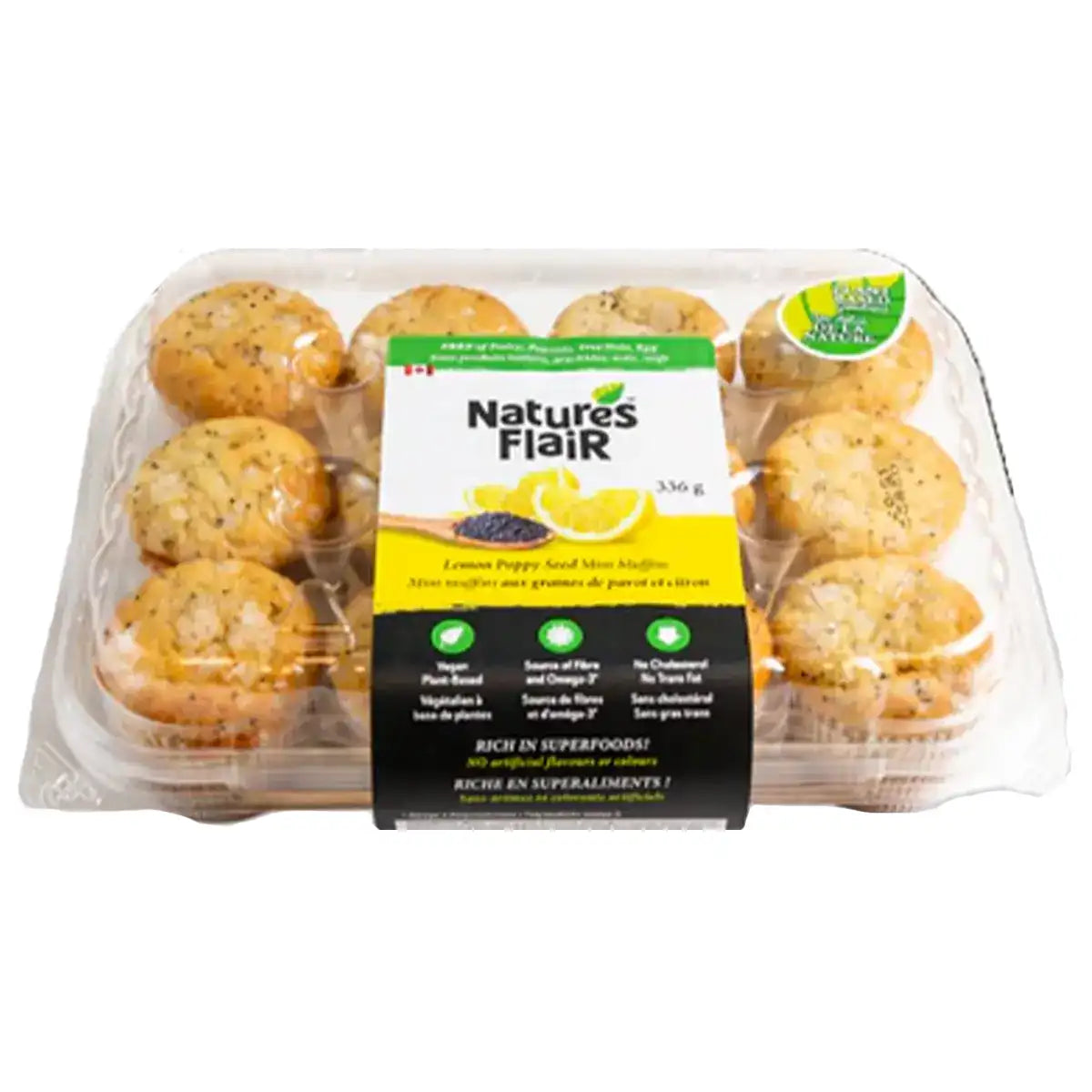 Mini Lem. Poppy Muffins 12Pk