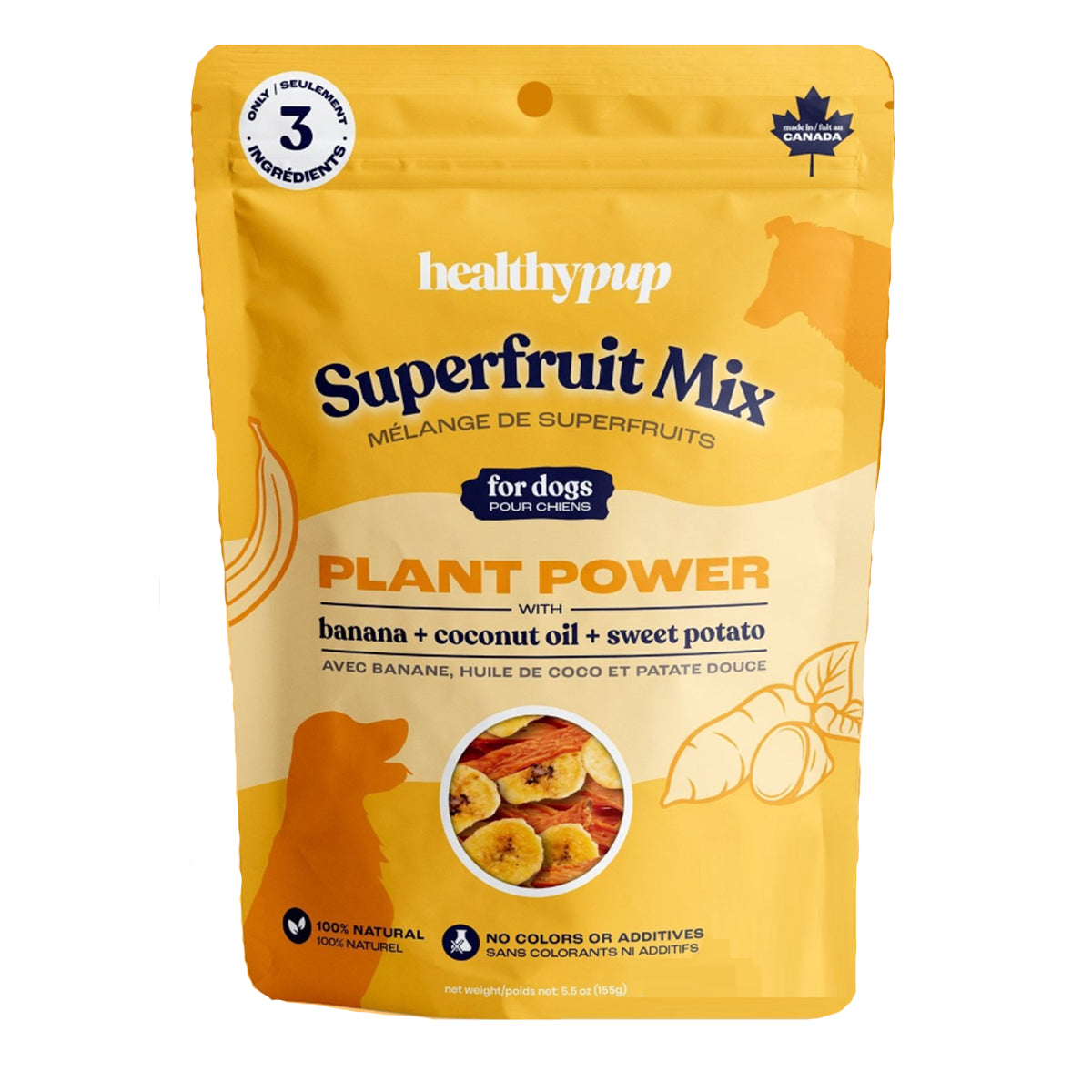 Healthypup Plant Power Superfruit Mix for Dogs