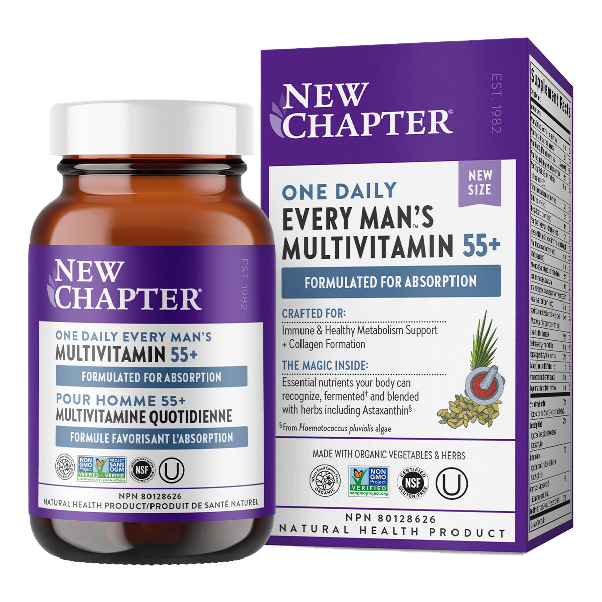 Every Man's Multivitamin 55+ One Daily