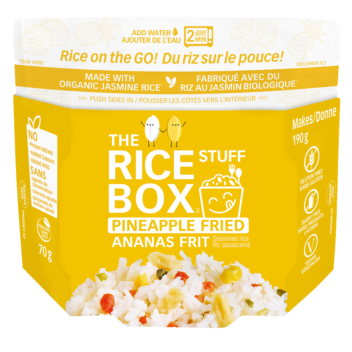 Floating Leaf Pineapple Fried Rice The Rice Stuff Box