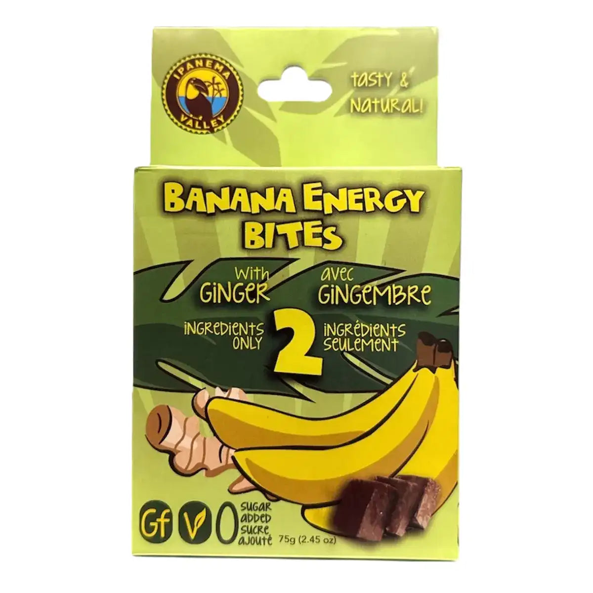 Banana Energy Bites With Ginger
