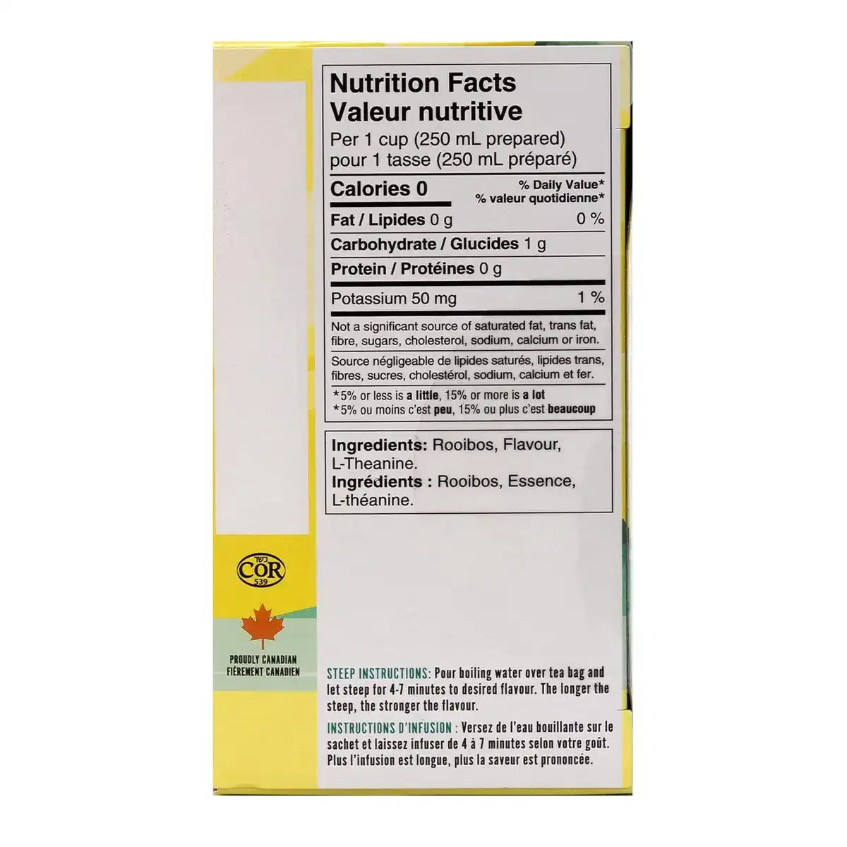 Aasana Rooibas Lemon Sunshine Tea