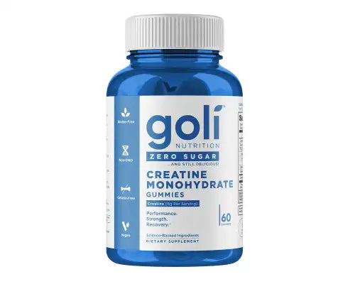 Goli Zero Sugar Creatine Monohydrate Gummies