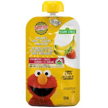 Earth's Best Organic Strawberry Banana Fruit Yogurt Smoothie