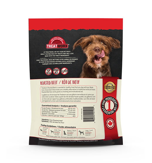 Treatworx Roasted Beef Dog Treats