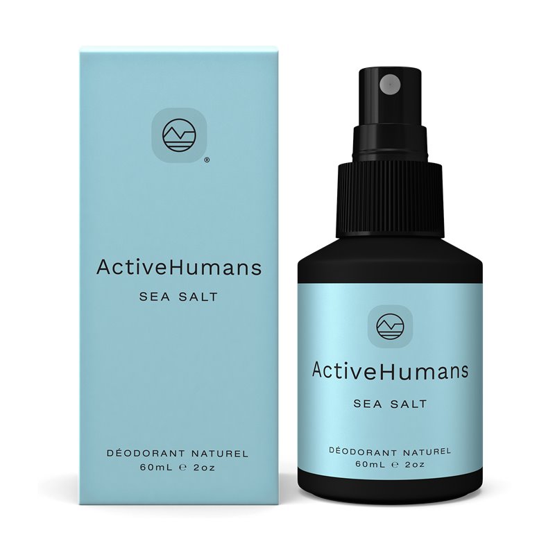 Active Humans Sea Salt Natural Deodorant Spray