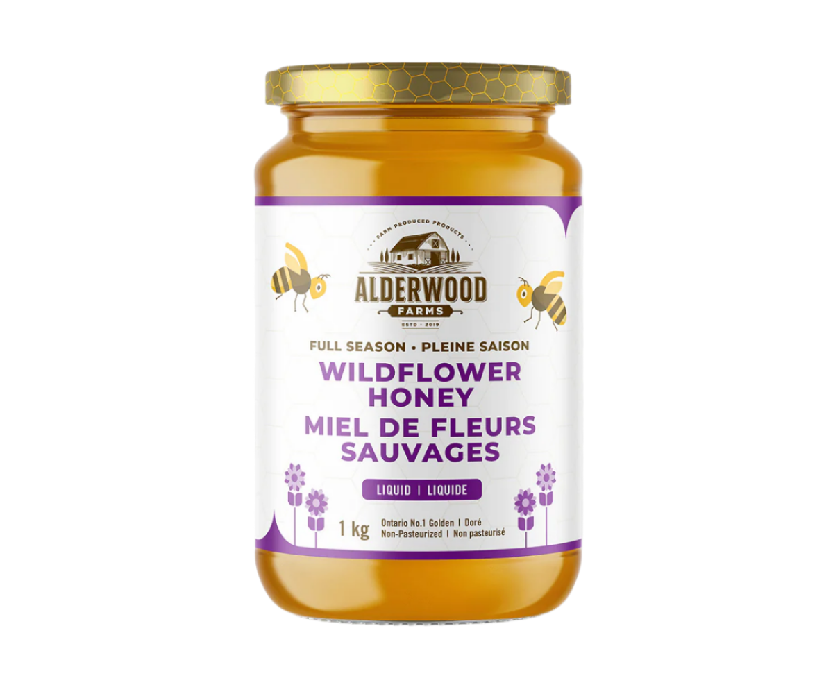 Alderwood Farms Full Season Liquid Wildflower Honey