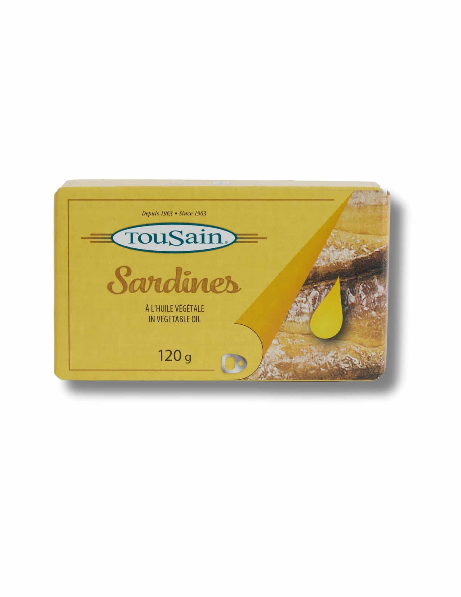 Tousain Sardines In Vegetable Oil