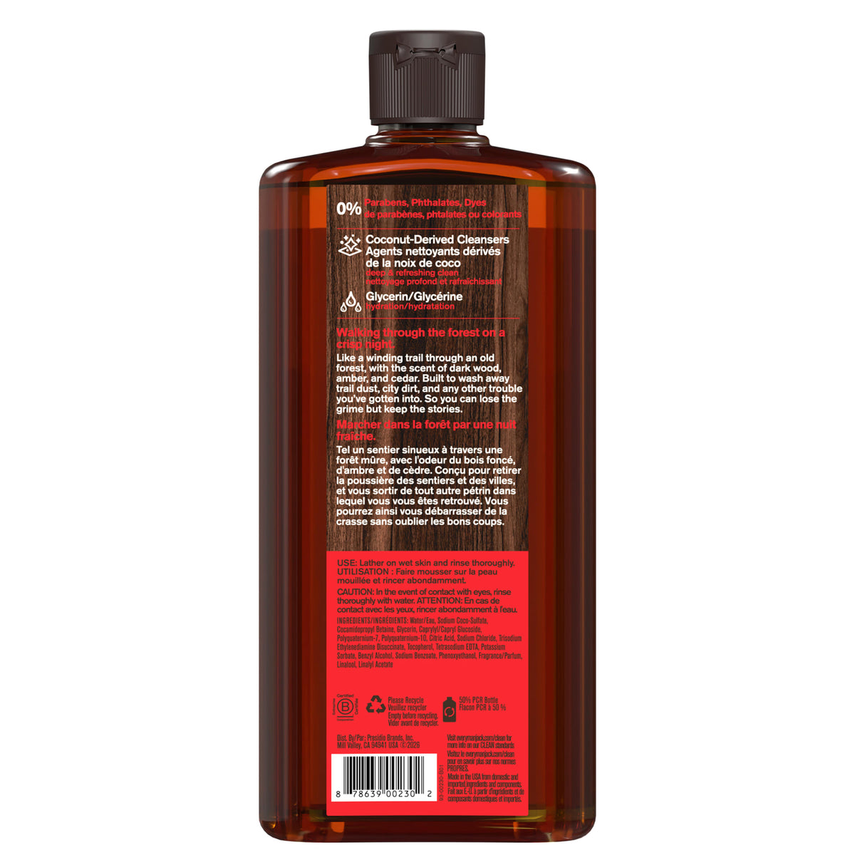 Every Man Jack Cedarwood Body Wash