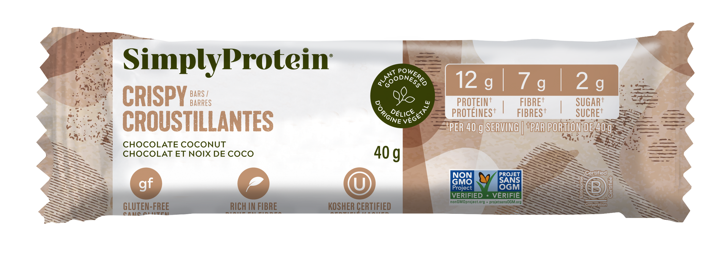 Simply Protein Chocolate Coconut Bar