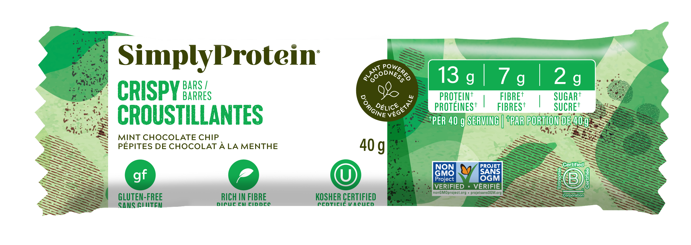 Mint Chocolate Chip Bar