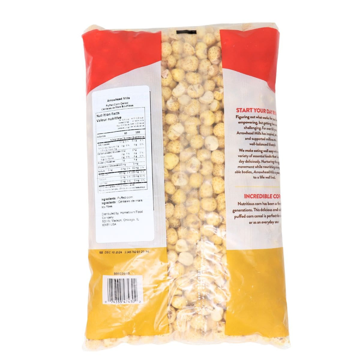 Arrowhead Mills Puffed Corn Cereal