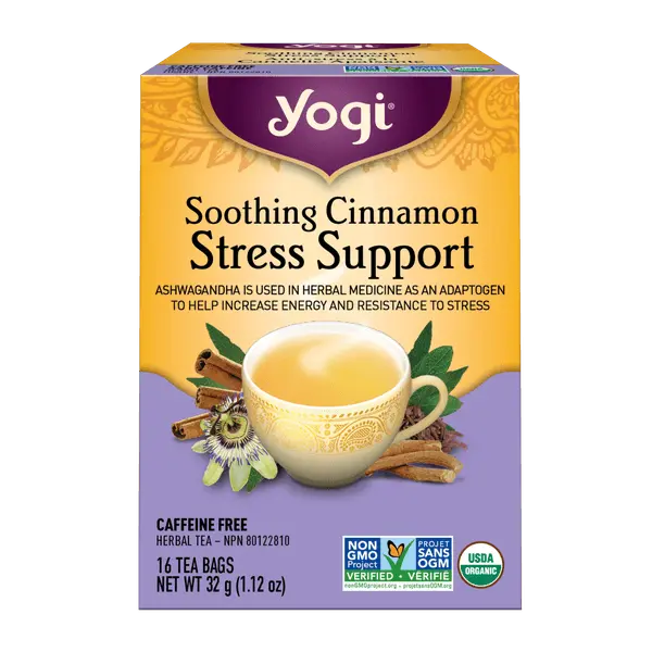 Yogi Tea Soothing Cinnamon Stress Support Tea