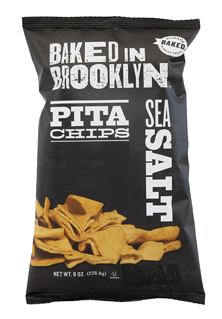 Baked In Brooklyn Sea Salt Pita Chips