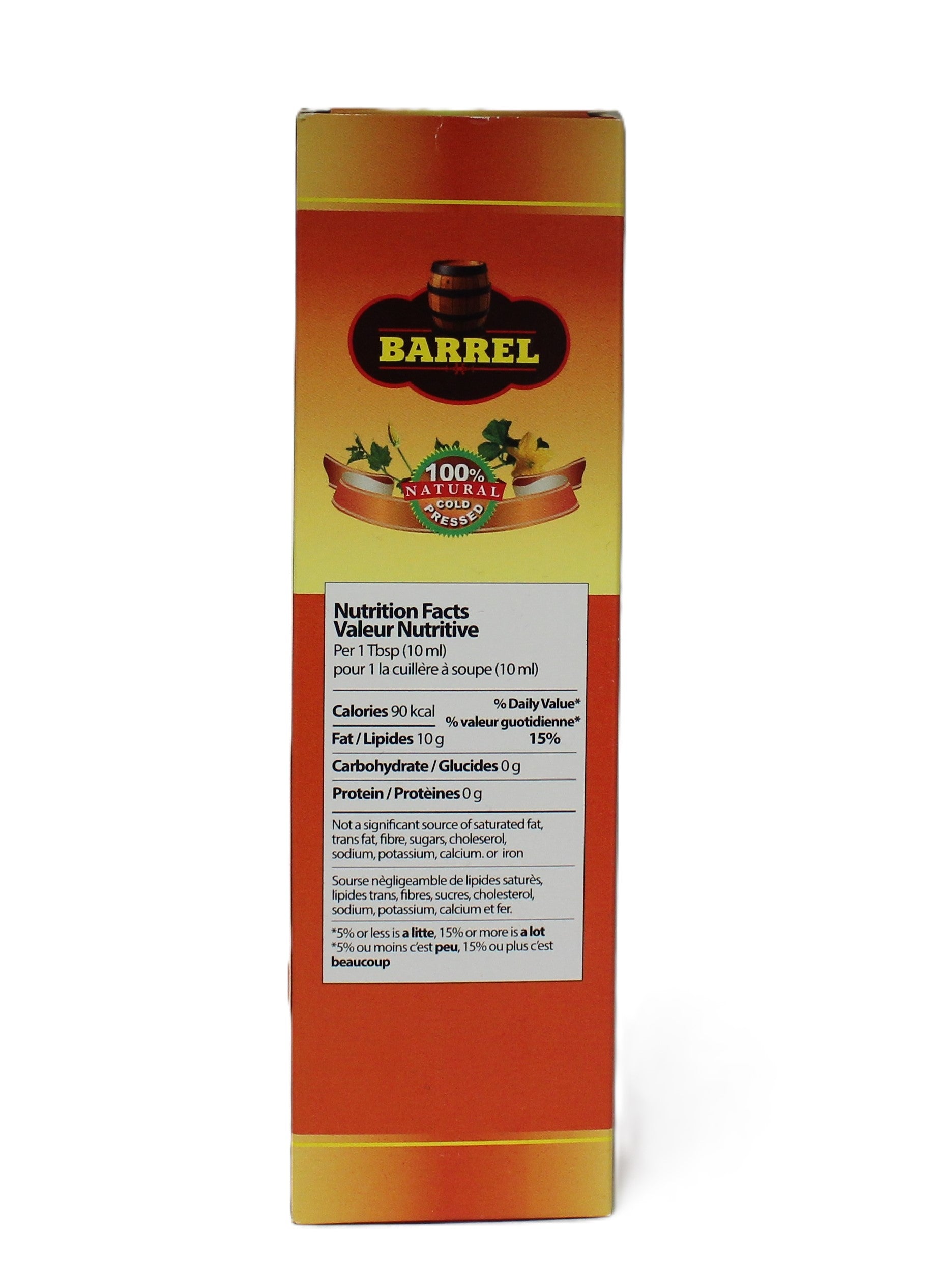 Barrel Pumpkin Seed Oil