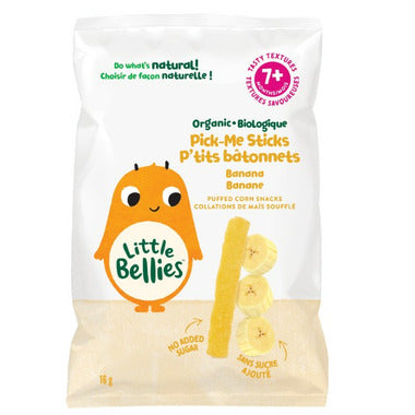 Little Bellies Organic Banana Pick Me Sticks