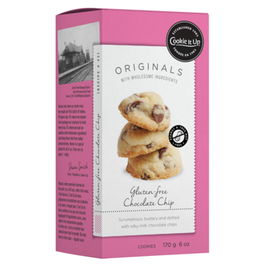 Cookie it up Gluten Free Chocolate Chip Cookies