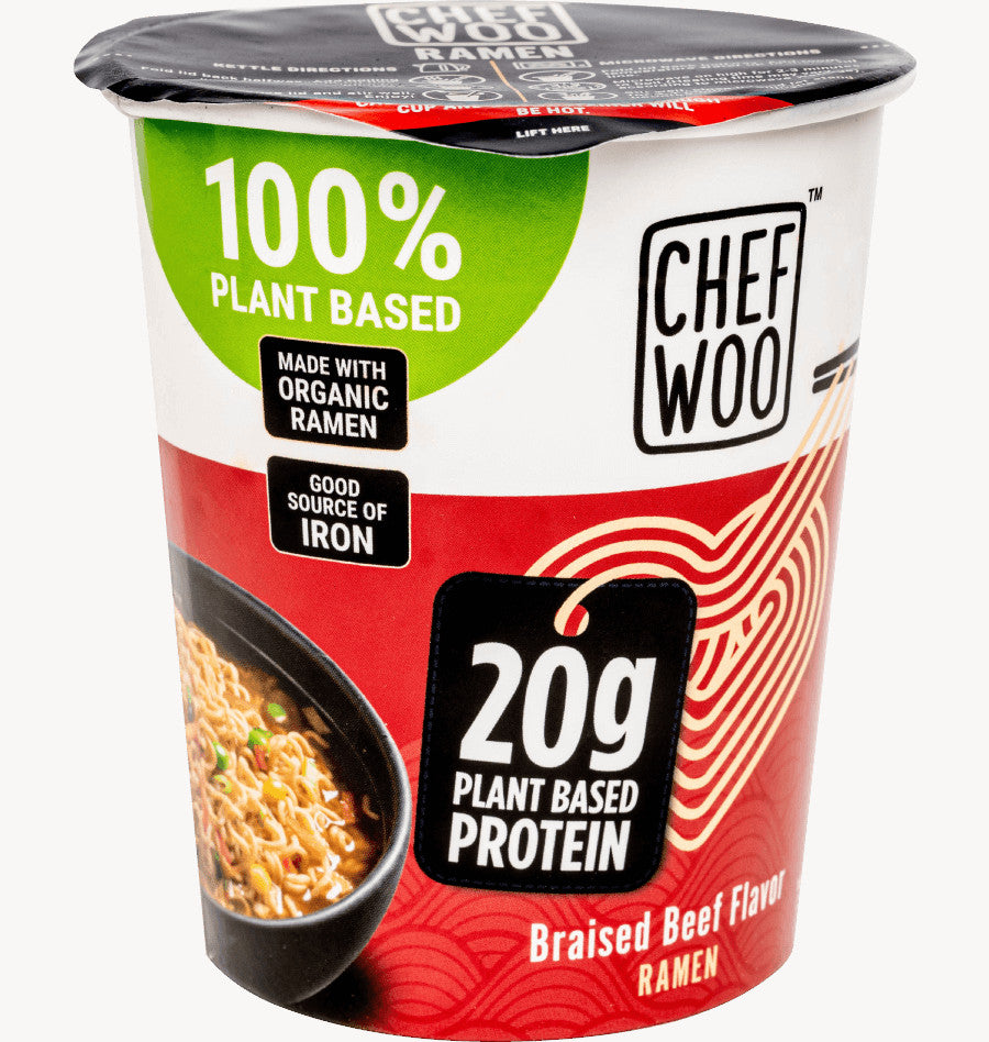 Plant-Based Braised Beef Cup Ramen