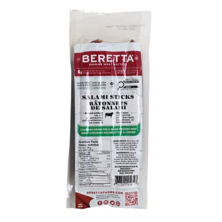 Beretta Grass-Fed & Grass-Finished Salami Sticks