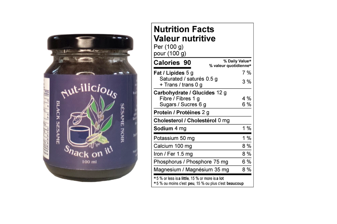 Nut-ilicious Roasted Black Sesame Yogurt