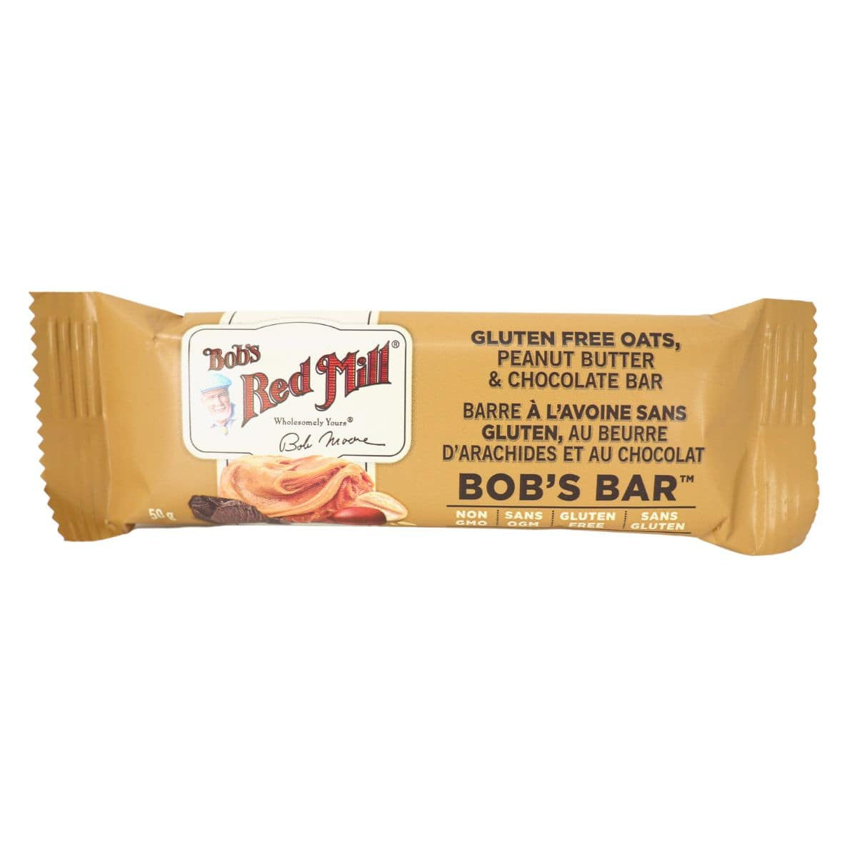 Gluten Free Peanut Butter & Chocolate Bar