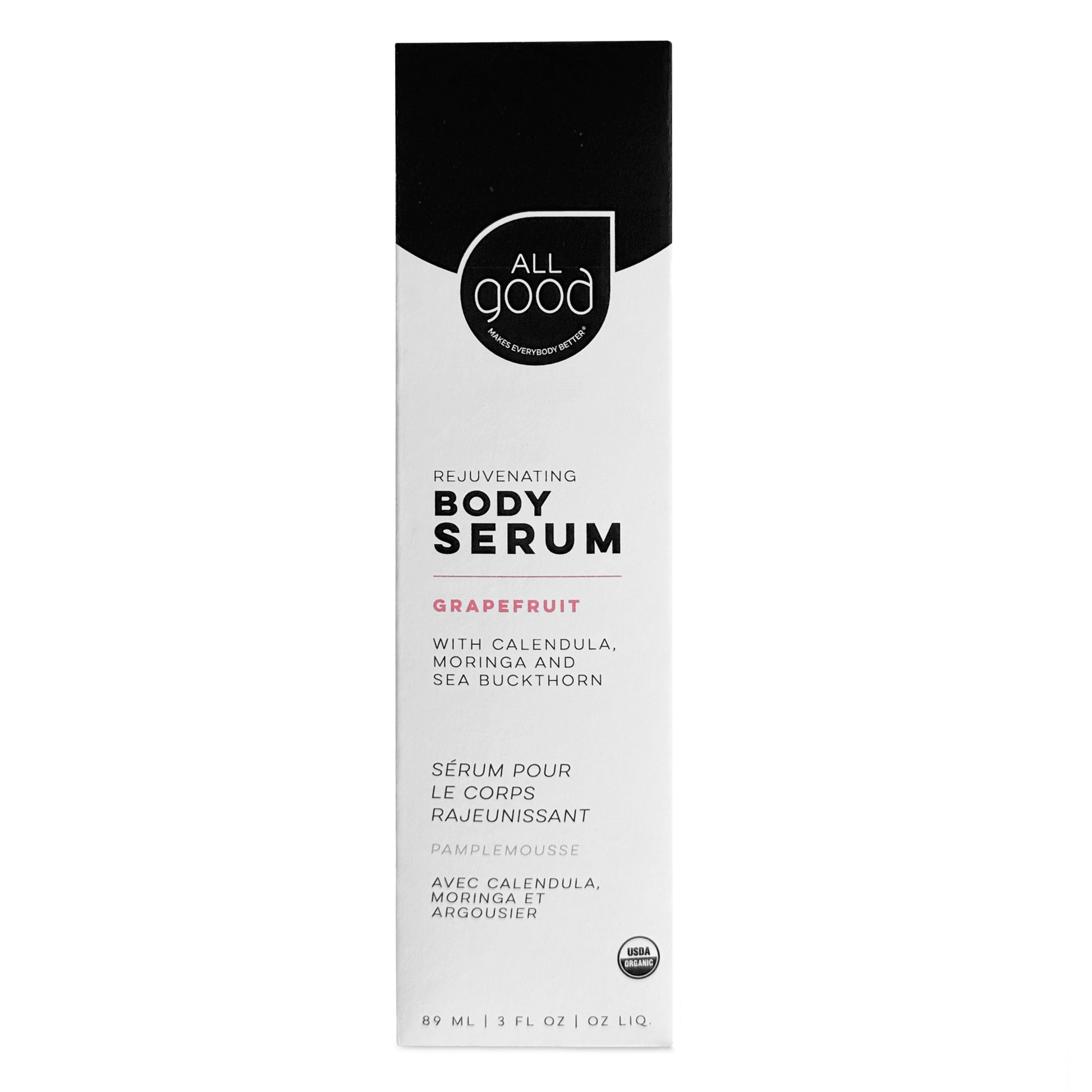 All Good Organic Vetiver Sage Rejuvenating Body Serum