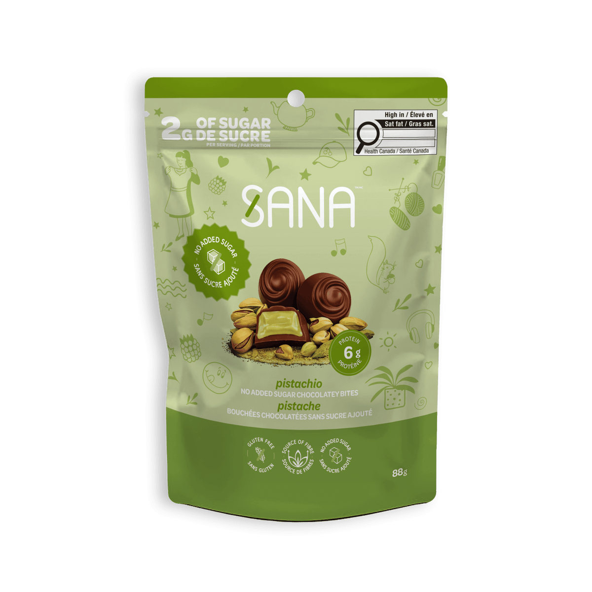 No Added Sugar Pistachio Chocolatey Bites