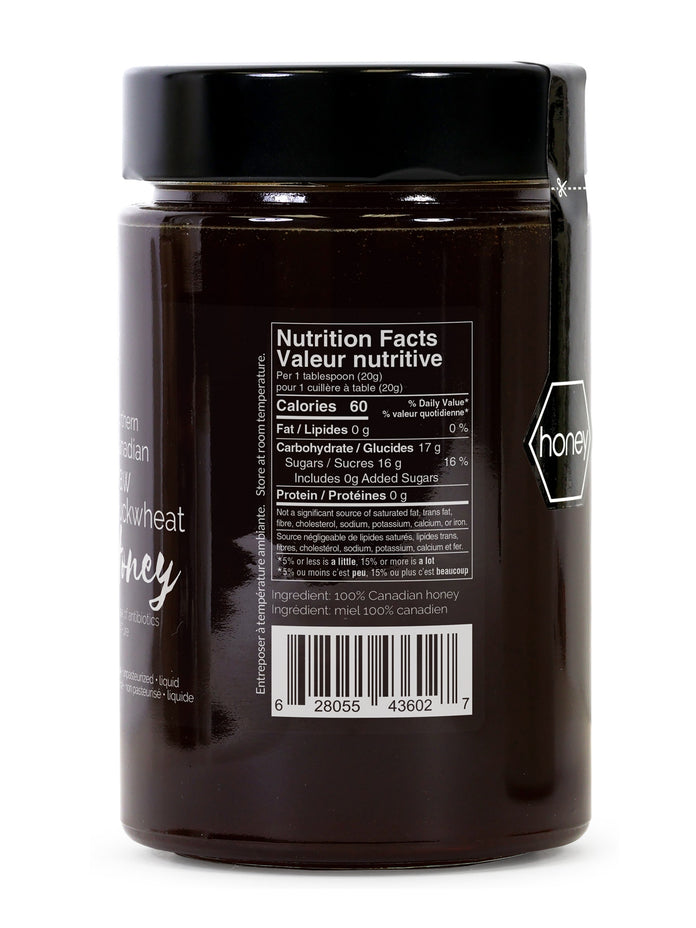 Oneroot Raw Buckwheat Honey