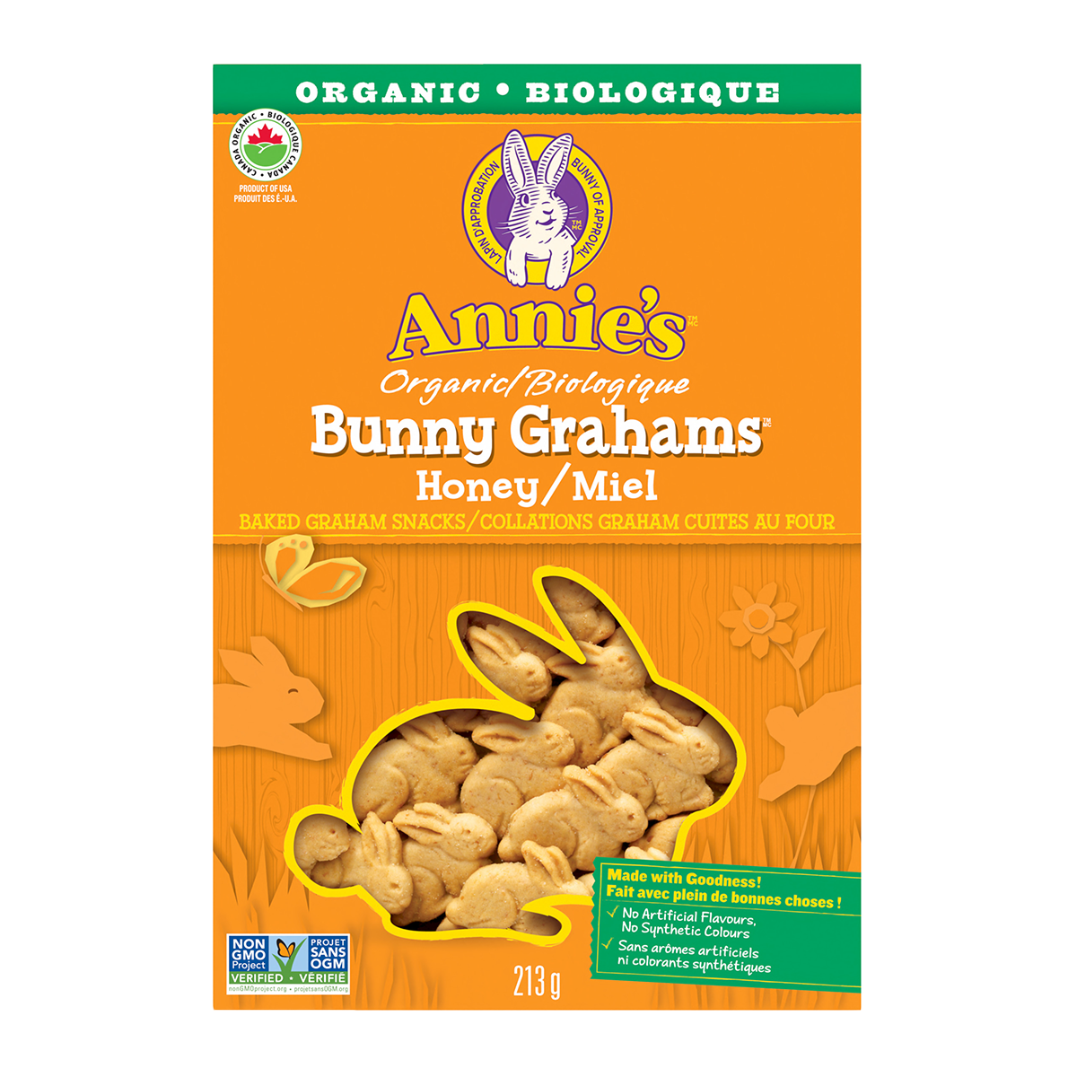 Annie's Homegrown Bunny Grahams Honey