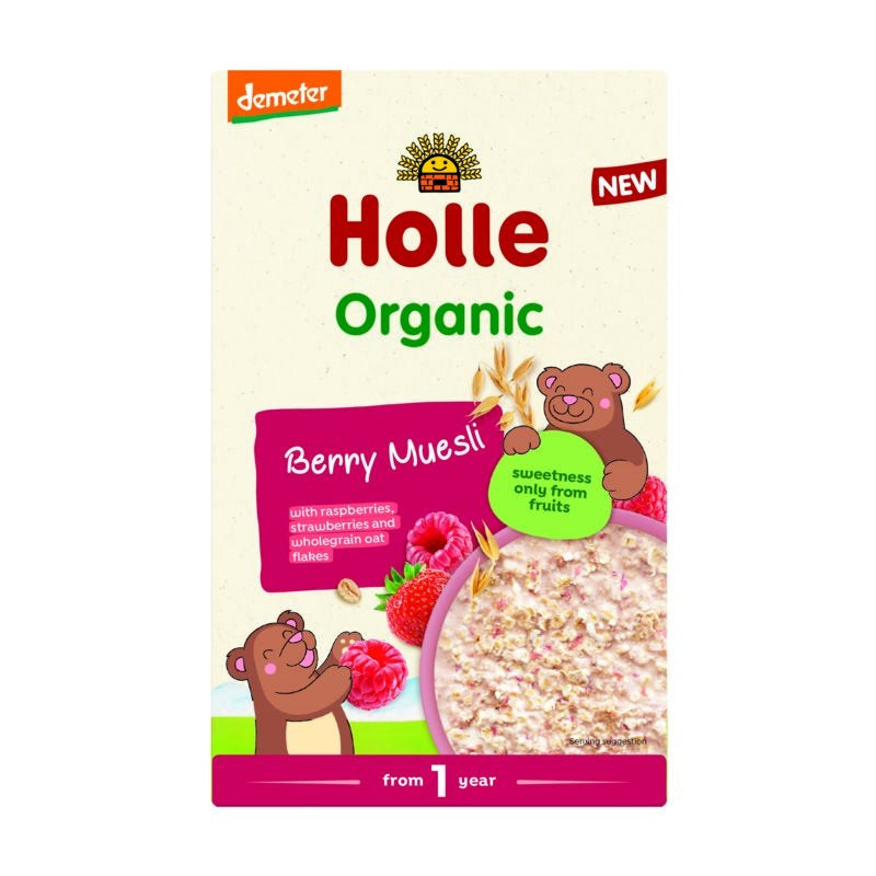 Holle Org Wholegrain Berry Museli 1 Year+
