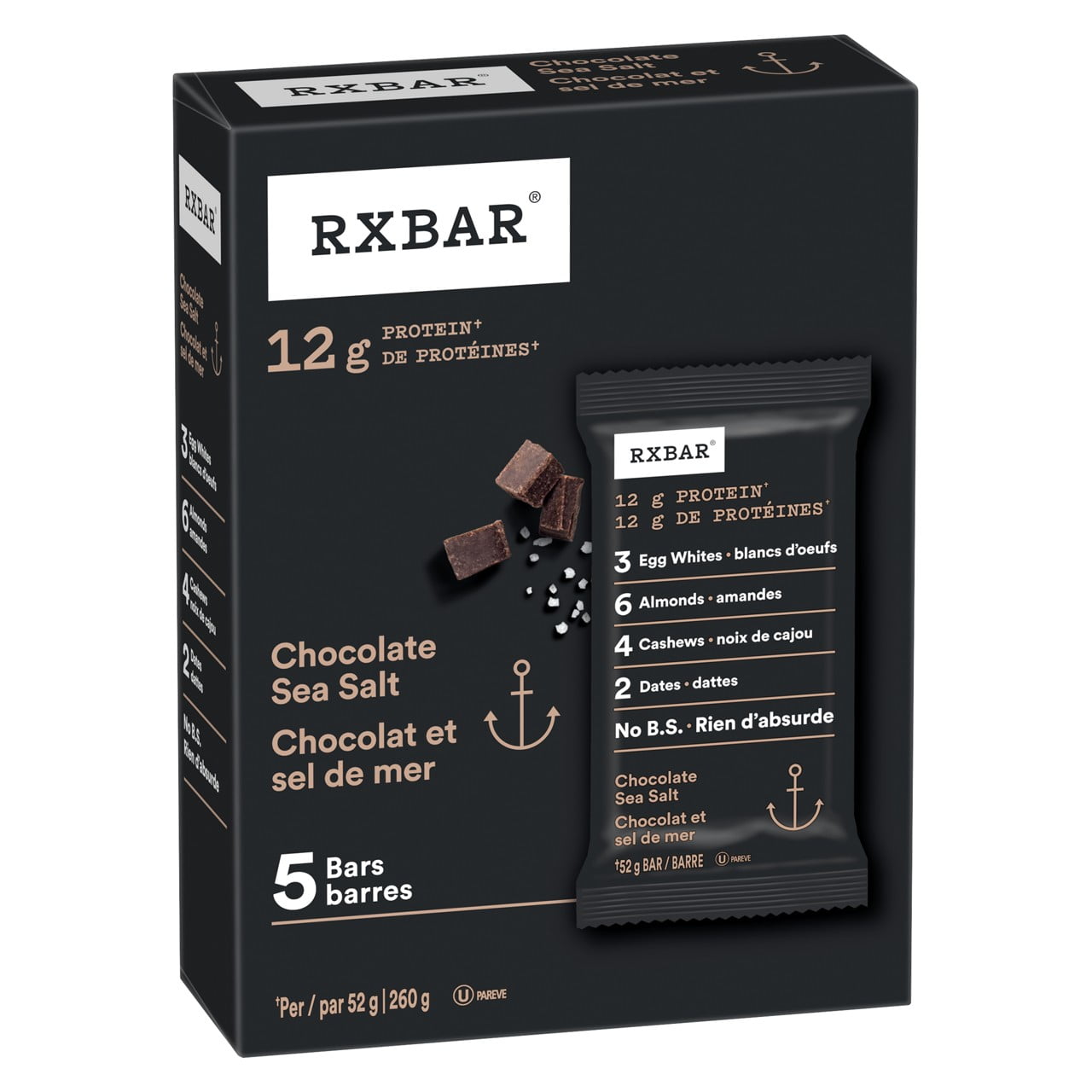 Sea Salt Protein Bar 5 Pack