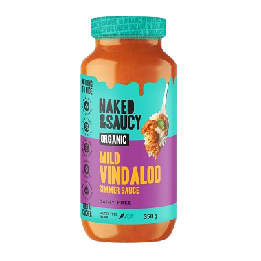 Naked & saucy Dairy-Free Mild Vindalo Simmer Sauce