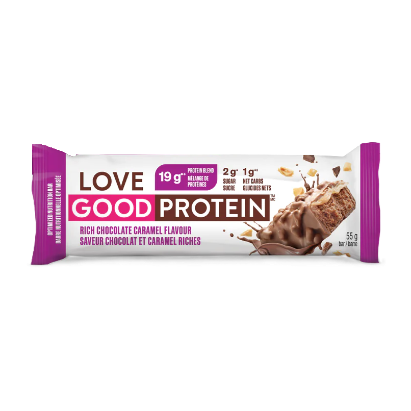 Love Good Fats Rich Chocolate Caramel Protein Bar