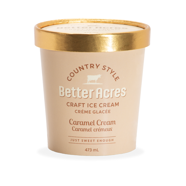 Better Acres Caramel Cream Ice Cream