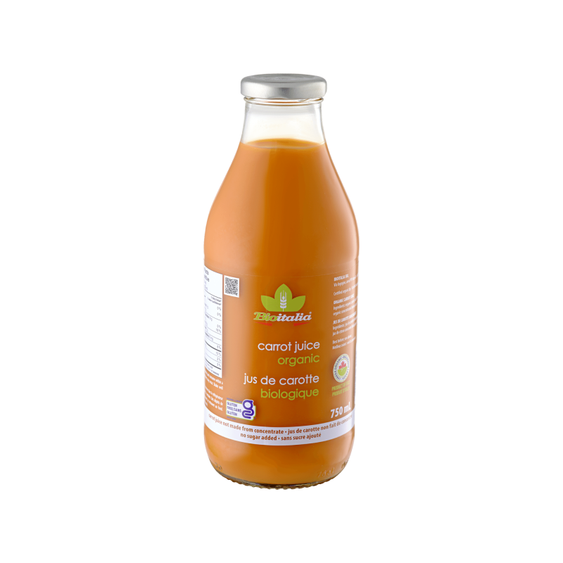 Bioitalia Organic 100% Carrot Juice