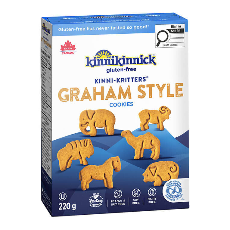 Kinnikinnick Gluten Free Animal Graham Cookies