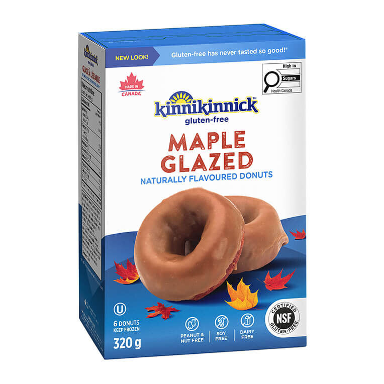 Kinnikinnick Gluten Free Maple Glazed Donuts